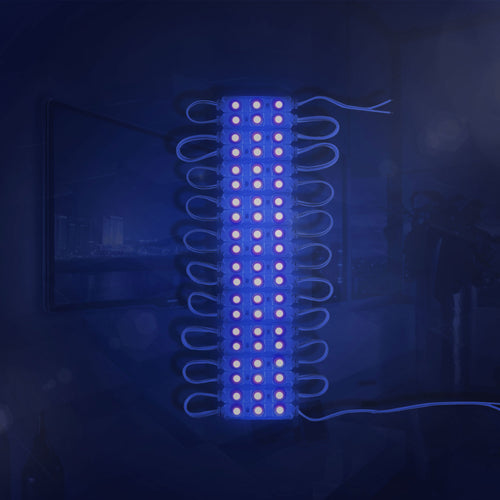 Blue LED Module 12V IP67 Waterproof 1.5W Sign Backlight~5240